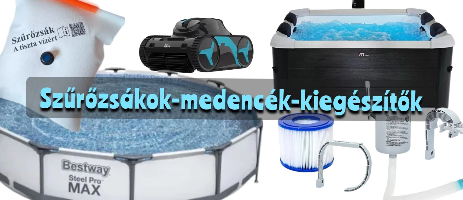 csodazsák, szűrőzsák, medencés termékek