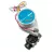 HUNTER Bluetooth vezérlő NODE-BT-100 - elemes, PGV101G-B BSP mágnesszeleppel, 1 körös, kültéri