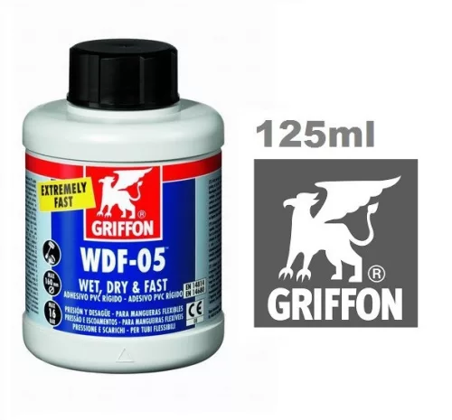 Griffon PVC ragasztó flexi csövekhez WDF-05 500ml