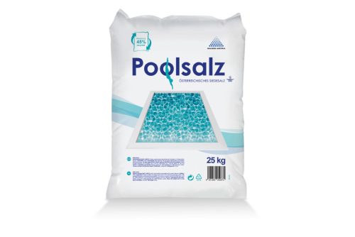 Poolsalz nagytisztaságú őrölt só - 25kg/zsák