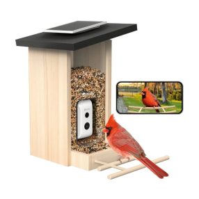   Birdfy Madáretető kamerával, ébenfa, AI nélkül (EPPAMBNI8702110)