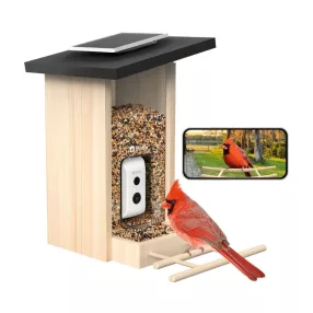 Birdfy Madáretető kamerával, ébenfa, AI