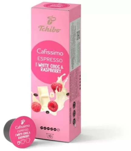 TCHIBO Cafissimo ESP White Choc Raspberryn 10 db kapszula 