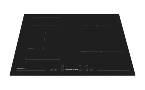 Sharp KH-6I35NS0K-EU – beépíthető indukciós főzőlap (60 cm)
