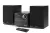 SHARP XL-B512(BK) Bluetooth mikrohifi rendszer fekete fa hangszórókkal
