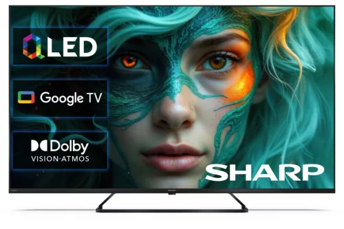 SHARP 50HP6265E 126cm-es 4K Ultra HD QLED Google TV
