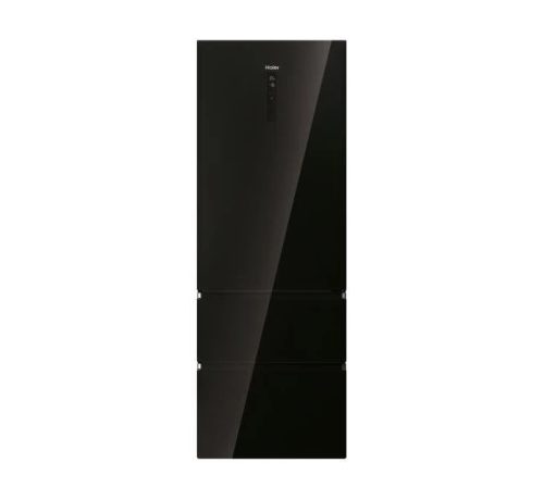 Haier HTW7720DNGB hűtőszekrény, 3 ajtós, 483 liter, fekete