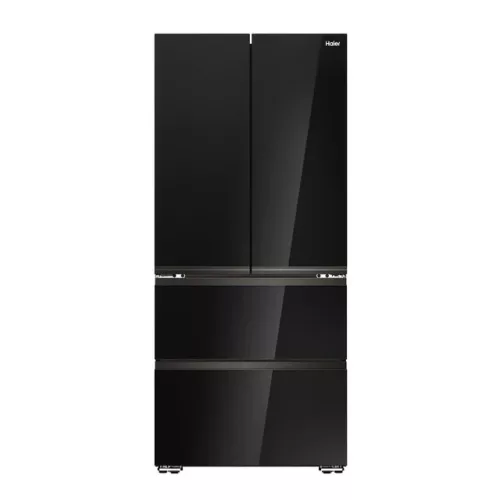 Haier HFKR7819DNGB hűtőszekrény, 4 ajtós, 468 liter, fekete