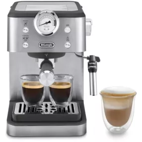   Delonghi EM450.M Linea Classic Eszpresszó kávéfőző, metál