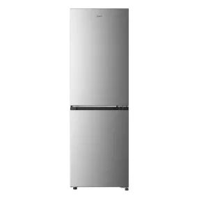   Candy CNCQ2T6S18DX szabadonálló, kettőajtós, alulfagyasztós hűtőszekrény, D osztály, 315 liter, Inox