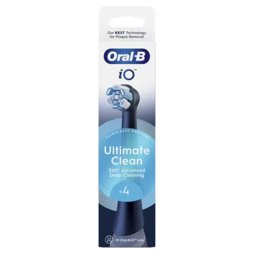 Oral-B iO fogkefefej Ultim Cl Black 4 db