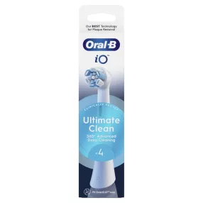 Oral-B iO fogkefefej Ultimate Clean fehér 4 db