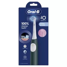 Oral-B iO2 elektromos fogkefe, Forest Green, erdőzöld