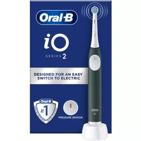 Oral-B iO2 elektromos fogkefe, Forest Green, erdőzöld