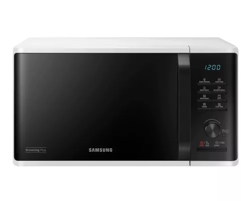 Samsung MG23K3515AW/EO Szabadonálló grill mikrohullámú sütő Browning Plus funkcióval 23 L, fehér