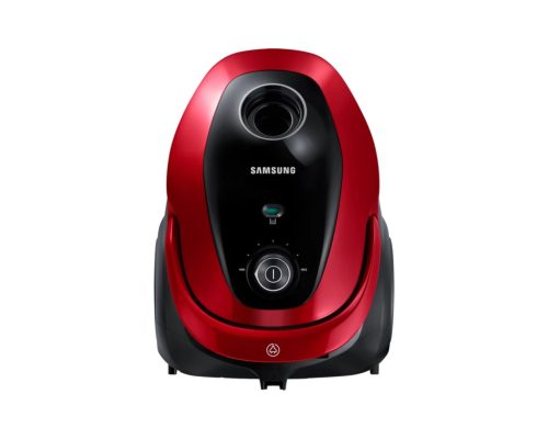 Samsung VC07M25E0WR/GE Hagyományos porzsákos porszívó 750W, Piros