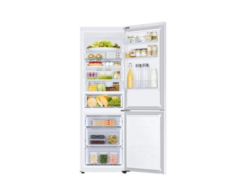 Samsung RB34C672DWW/EF Alulfagyasztós hűtőszekrény Wi-fi-vel 344 L, fehér