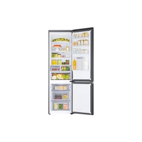   Samsung RB38C603DB1/EF Alulfagyasztós hűtőszekrény Beépített Wi-fi-vel 390 L, fekete grafit