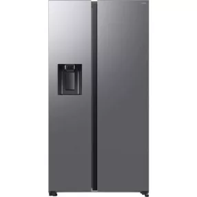   Samsung RS70F64KETEO Side-by-Side hűtőszekrény AI Energia üzemmóddal 640 L, matt metál