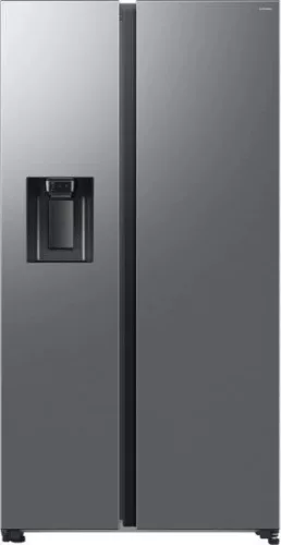 Samsung RS70F64KETEO Side-by-Side hűtőszekrény AI Energia üzemmóddal 640 L, matt metál