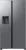 Samsung RS70F64KETEO Side-by-Side hűtőszekrény AI Energia üzemmóddal 640 L, matt metál