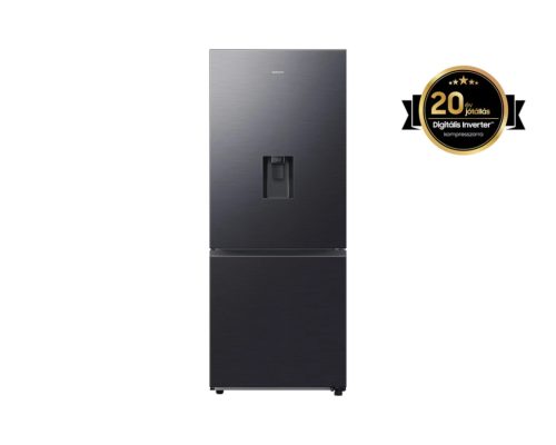 Samsung RB50DG632EB1EO Széles alulfagyasztós hűtőszekrény SmartThings AI Energia üzemmóddal 505 L, fekete
