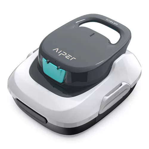 Aiper Scuba 800 SE Elite White akkumulátoros medencetisztító robot, fehér, 80 m2, szűrőkosár: 2 l