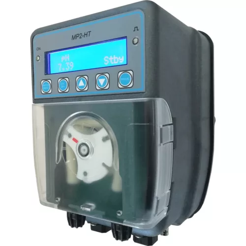 Perisztaltikus vegyszeradagoló szivattyú, Microdos MP2-HT RX KIT, Redox vezérlés, hőmérséklet érzékelés, LCD kijelző, 3 üzemmód, riasztási funkciók, 6 l/h, 1 bar