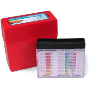   Medence vízelemző, Pooltester PT500, fehér, tablettás, klór mérés, pH mérés, bróm mérés, lúgosság mérés