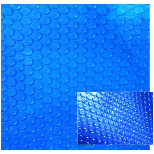 Medence szolártakaró, Blue12-400 Jumbo, 5,0 x 50,0 m, kék, UV stabilizált, 400 mikron, téglalap alakú, polietilén