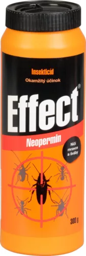Rovarirtó por, Effect Neopermin, 300 g, azonnali hatású, hangyák és csótányok ellen, beltéri és kültéri használatra