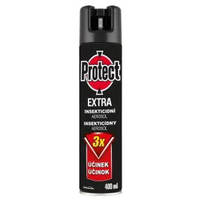   Rovarirtó spray, Protect Extra, kúszó rovarok ellen, beltéri használatra, gyors hatás, hosszan tartó védelem, 400 ml