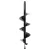 Földfúrószár, Strend Pro Garden, fekete, 20 x 80 cm, Strend Pro LD EA520B földfúróhoz, 200 mm spirál (TC1110548)