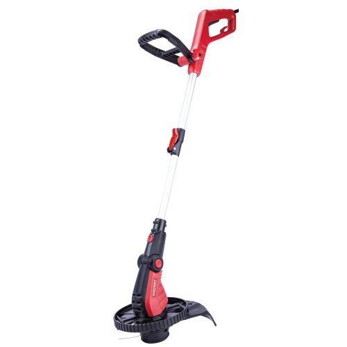 Elektromos fűkasza, Worcraft EGT05-300, piros/fekete, 500 W, 30 cm, 9300 fordulat/perc, félautomata damilfej