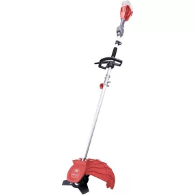   Akkumulátoros bozótvágó és fűkasza, Worcraft CGT-S20LiB ShareSYS, piros/ezüst, 2 az 1-ben, 20 V Li-Ion, 6700/5500 fordulat/perc, szénkefe nélküli, akkumulátor és töltő nélkül
