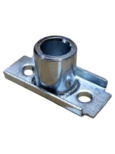 Fűnyíró késtartó, Strend Pro Garden TB53S13 benzinmotoros fűnyíróhoz, ezüst, 21. számú pótalkatrész, 1 db, horganyzott acél, 2 előfúrt furat, eredeti cserealkatrész