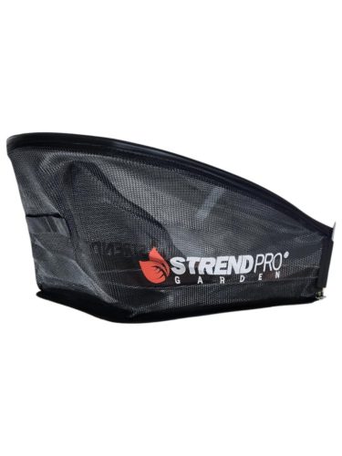 Fűnyíró fűgyűjtő alkatrész, Strend Pro Garden TB53S13 benzinmotoros fűnyíróhoz, fekete, 70. számú pótalkatrész, UV-álló műszálas háló, patentos/kapcsos rögzítés, cserealkatrész