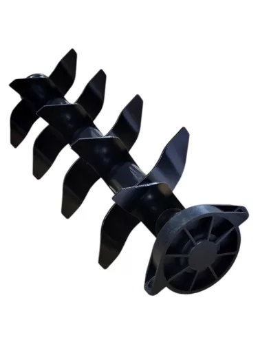 Gyepszellőztető henger, Strend Pro Garden HYA5015 elektromos gyepszellőztetőhöz, fekete, 55. számú pótalkatrész, edzett acél, 9 késes