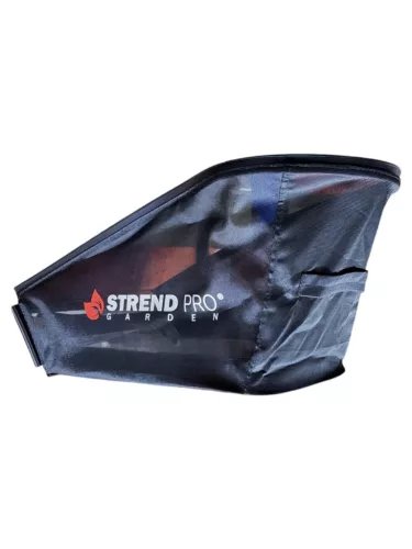 Fűnyíró fűgyűjtő alkatrész, Strend Pro Garden QL53P-196 benzinmotoros fűnyíróhoz, fekete, 86. számú pótalkatrész, légáteresztő, strapabíró textil