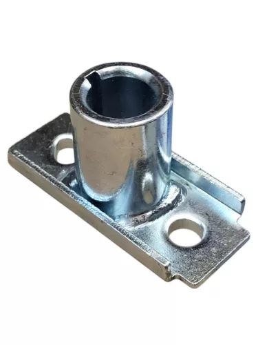 Fűnyíró késtartó, Strend Pro QL46PD-139 benzinmotoros fűnyíróhoz, ezüst, 95. számú pótalkatrész, horganyzott acél, 2 furatos rögzítés