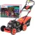 Benzinmotoros fűnyíró, Strend Pro Garden QL46P-139, fekete-piros, vágásszélesség: 46 cm, Loncin motor, 139 cm3, 4 ütemű, 2400 W, 3,2 LE, 3600 fordulat/perc, 60 l gyűjtőkosár, mulcsozás, oldalkidobás, önjáró
