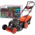 Benzinmotoros fűnyíró, Strend Pro Garden QL51P-196, fekete/piros, vágásszélesség 51 cm, Loncin V200 motor, 196 cm3, 4 ütemű, 4000 W, 5,4 LE, 3600 fordulat/perc, 60 l gyűjtőkosár, oldalkidobás, mulcsozás, önjáró