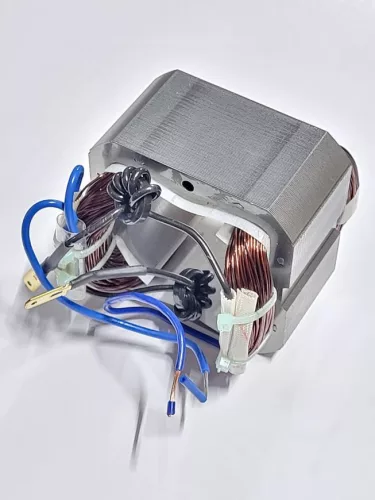 Fűnyíró állórész, Strend Pro Garden TBE1636 elektromos fűnyíróhoz, 1–14. számú pótalkatrész, laminált acélmag, réztekercselés, pontos illeszkedés, gyors csatlakoztatás