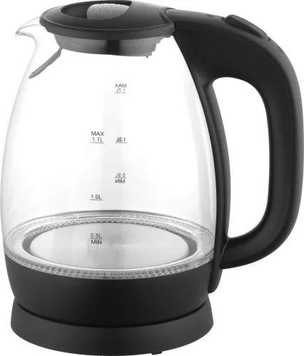 Vízforraló, MagicHome Mira, 1700 ml, átlátszó, 1850-2200 W, gyorsforraló, 360°-os talp