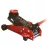 Hidraulikus emelő, Strend Pro T83502, piros/fekete, gurulós, 3000 kg teherbírás, 15–49 cm emelési magasság, öntöttvas görgők, forgó teherlemezzel