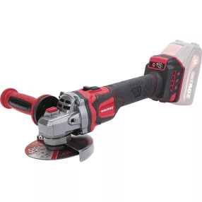   Akkumulátoros sarokcsiszoló, Worcraft CAG-S20LiBEN-125, piros/fekete, 125 mm, 20 V Li-Ion, 8000 fordulat/perc, akkumulátorral és töltővel