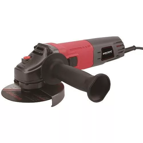 Elektromos sarokcsiszoló, Worcraft AG08-125S, piros/fekete, 125 mm, 820 W, 11 000 fordulat/perc, 230 V