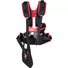   Bozótvágó heveder, Strend Pro Premium TW010-W, fekete, kétvállas