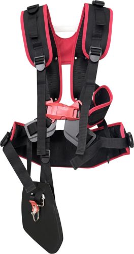 Bozótvágó heveder, Strend Pro Premium TW010-W, fekete, kétvállas