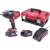 Akkumulátoros ütvecsavarozó, Worcraft CIW-S20LiB-1800 ShareSYS, fekete/piros, 850 Nm, 0-1650 fordulat/perc, 0-1800 ütés/perc, 20 V Li-Ion, 2 × 4,0 Ah, akkumulátorral és töltővel, hordtáskában